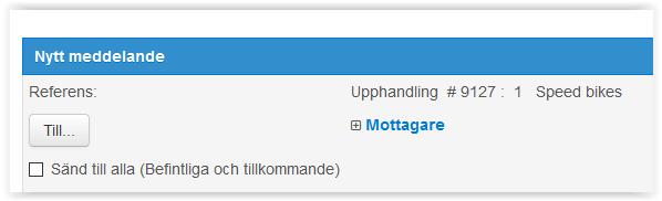 Gällande regler för stängda avtal Det kan inte redigeras Notifieringar om kontrakt som går ut skickas inte ut Det är inte möjligt att skapa förnyade konkurransutsättningar Det är inte möjligt att