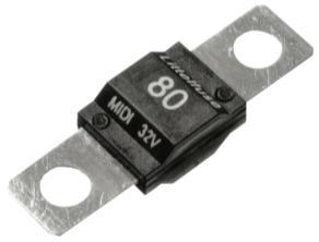 8 MIDI Säkringar, Hundsäkringar ( 100 ) 8950 Smält -Säkring 50 Amp ( s.k Hundsäkring ) ( 100 ) 8980 Smält -Säkring 80 Amp ( s.