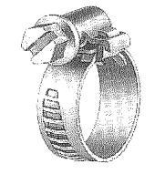 15 Mini klämmor rostfria Norma snäckskruvsslangklämma W3 ( Rostfri ) 9 mm:s bandbredd, Nyckelvidd 6 mm (50) 151218 Norma W 3 ( Rostfri ) NV 6 12-18