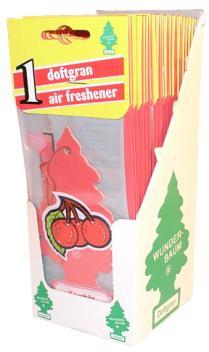 (24st/kart) 6727 Doftgran 1 - pack Körsbär (24st/kart) 6728 Doftgran 1 - pack Pina Colada (24st/kart) 6729 Doftgran 1 - pack Citron