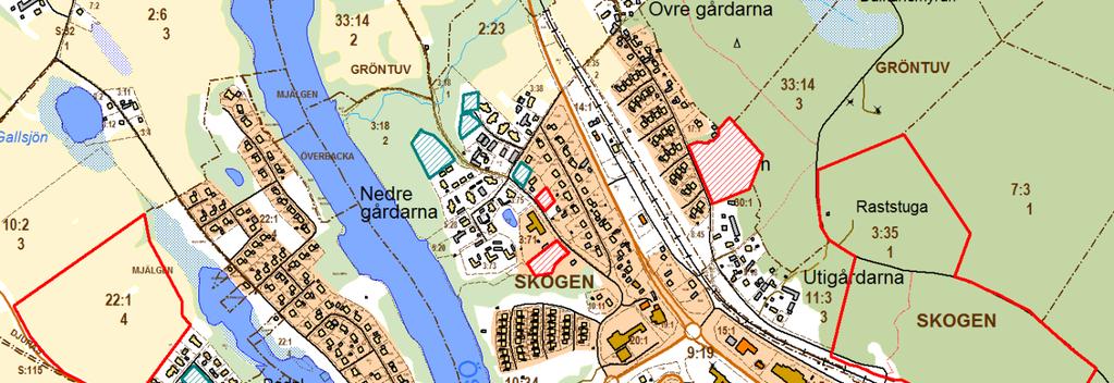 10 Djurås Det senaste året har fler av de kommunala tomterna vid Nässjön sålts. Dessa är dock i dagsläget inte bebyggda.