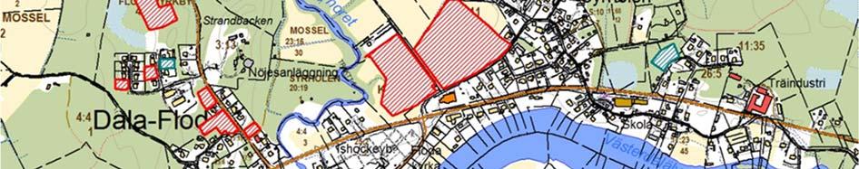 Kommunen äger också ett skogsområde i östra delen av Högsveden för ytterligare expansion av bostäder.