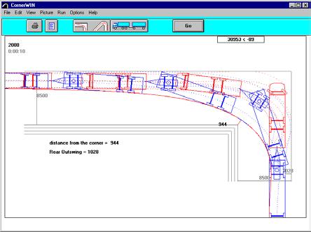 - Bilden kan sparas som en DXF-fil och flyttas till tex CAD program.