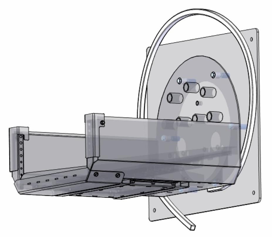 HSPB 700/1000 p 15/ 61 Användning 6st M12x60mm bultar, distansmuttrar till respektive bult.