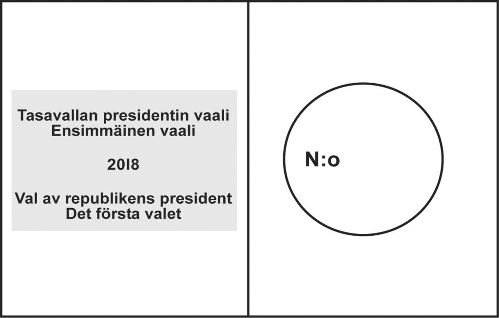 18 Om röstsedeln har bristfälligt tryck, ska väljaren ges en ny röstsedel. Den bristfälliga röstsedeln ska rivas sönder.