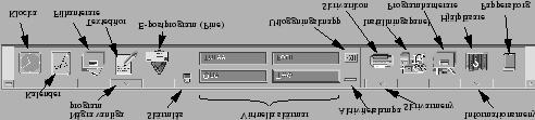 Internetprogrammering, 2D4334 Från panelen längst ner kan du välja att öppna fönster eller applikationer.
