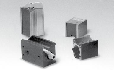 Magnetblock Dessa magnetblock levereras utan arm och pelare.