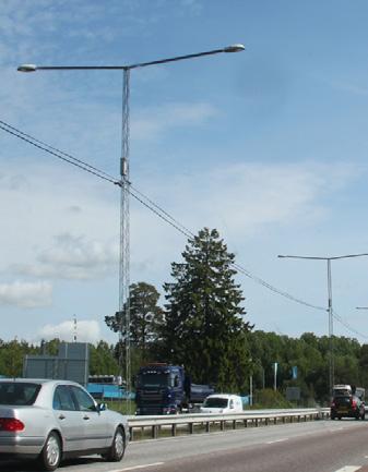 Underlag till Vägplan. E18 Arninge, Bytespunkt/Resecentrum BEFINTLIG BELYSNING Längs E18, väg 264 (Arningevägen, väg 274 (Vaxholmsvägen).