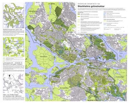 2011-05-09 ÖP 99 Natur- och friluftsområden Närnatur och närpark mellan stadsdelarna Natur- och parkstränder Bebyggelseområde av betydelse för den biologiska mångfalden