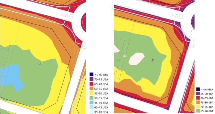 Sida 11 av 13 Komplementbyggnad/verksamhetslokal i nordöstra delen av fastigheten ska länka samman flerbostadshusen för att skapa en skyddad innergård.