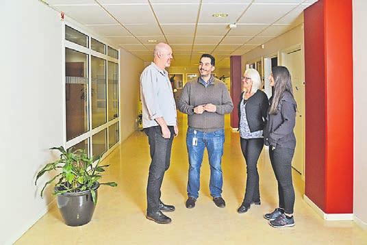 34 NextMeda Inte långt från Borås tll Bukarest Iula möter sna patenter på Skype Patenter som kommer tll vuxenpsykatrns mottagnng Borås kan få träffa läkare som stter Rumänen och Grekland, va Skype.