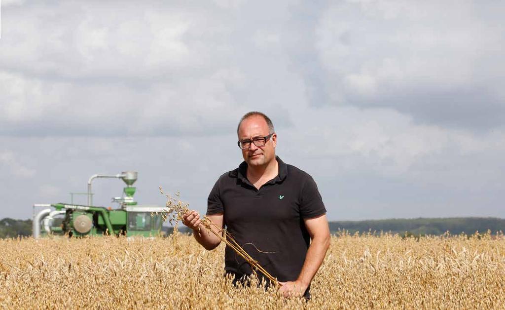 REPORTAGE: FÖRÄDLING Svensk förädling i framkant med nya generationens genetiska verktyg ed sin bakgrund i växt genetisk forskning har Alf Ceplitis, utöver sin hittills 10-åriga roll havreförädlare,