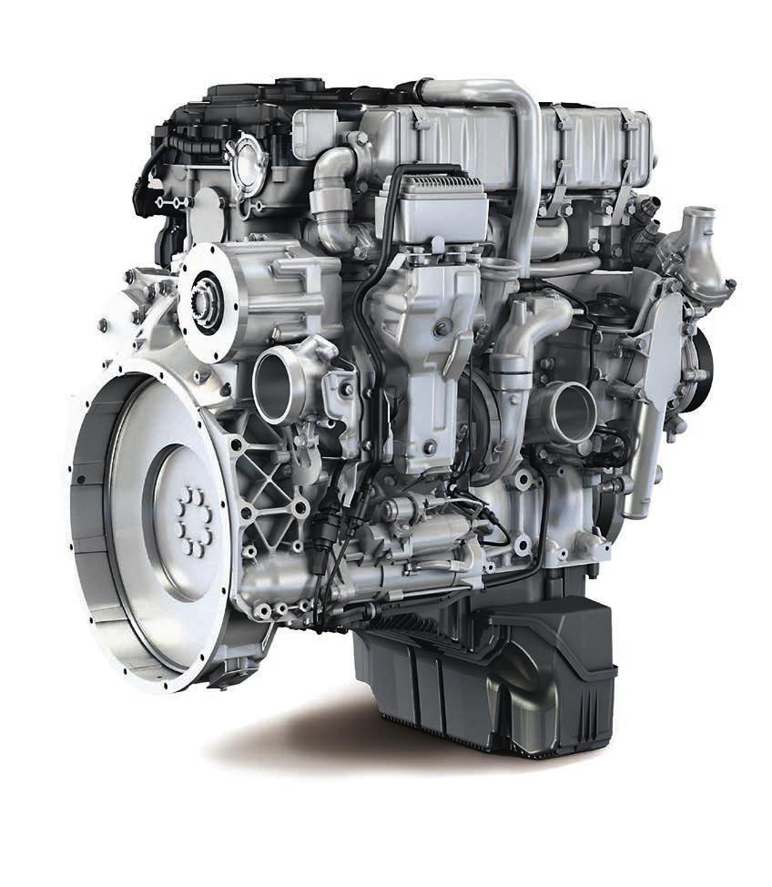 MINDRE SERVICE, MER DRIFT MER KRAFT MER EKONOMISKT Den nya motortekniken och förbättrade hydrauliken ger längre serviceintervall, vilket ökar de effektiva