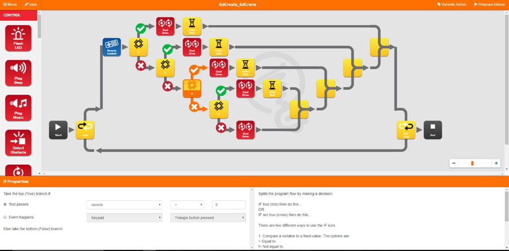 Programmera Edison ladda ner ett program Du kan ladda ner fjärrkontrollens kommandoprogram antingen med EdWare eller med EdPy. EdWare hittar du här: www.edwareapp.