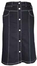 Blå denim. 67279 Jeansväst herr Rak modell med tryckknappar fram.