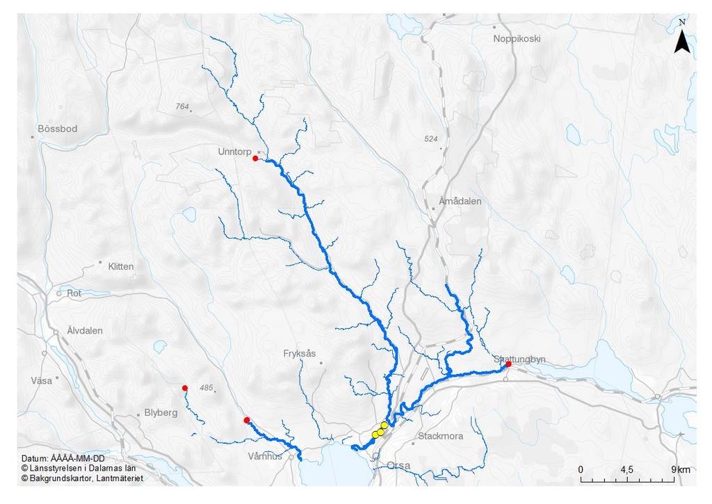 Huvudsakliga målarter/målnaturtyper samt effektmål Huvudsakliga målarter för åtgärdspaketet är Hansjööring och harr (som är identifierad i habitatdirektivets bilaga 5), men även arter som stäm, sik,