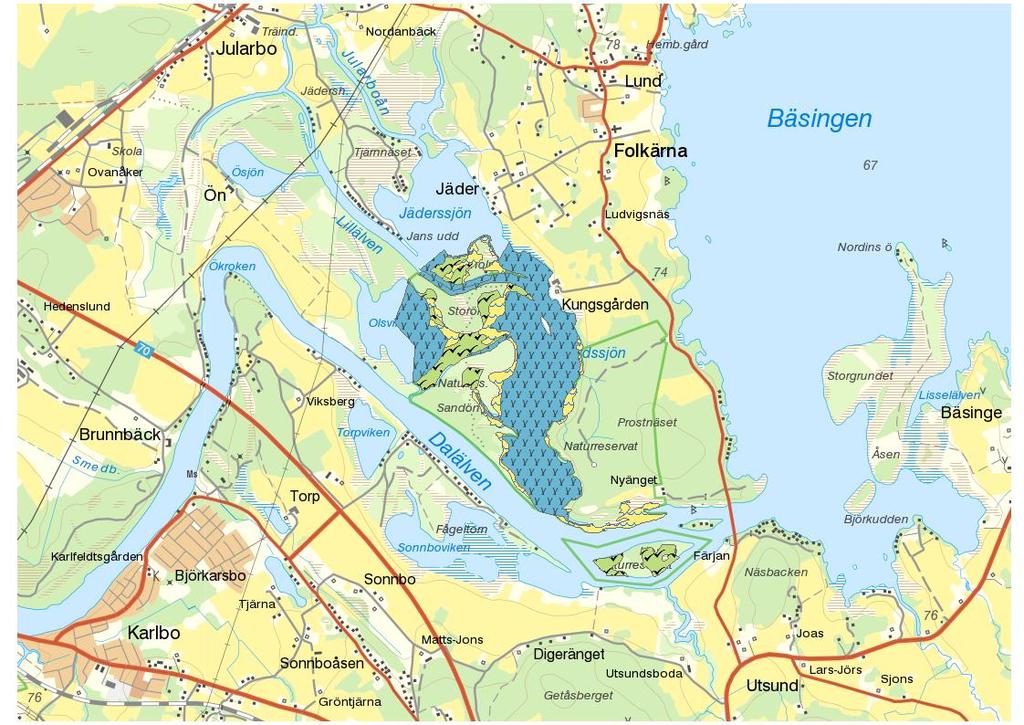 Åtgärdspaket för översvämningsberoende arter/naturtyper: Åtgärdspaket 1: Översvämningsgynnande åtgärder vid Holmsjöarna, Hovran, Kungsgårdsholmarna och Bysjöholmarna-Fullsta Översvämningsgynnande