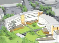 Flerfamiljshus, 61 lgh Planerad byggstart: 2015 Planerad