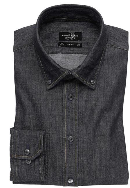 5790 PURE COTTON GARMENT WASH PURE COTTON GARMENT WASH / TWILL material: Plaggtvättad, 100% bomull. krage: Small button down. detaljer: Off-white-färgade knappar på färg -20, -21.