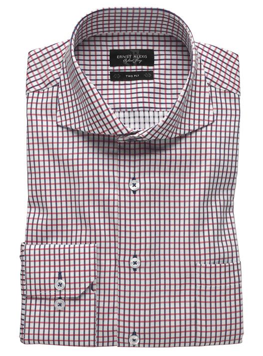 5390 PREMIUM COTTON TWO PLY TWO PLY NON IRON -38-64 PREMIUM COTTON TWO PLY / TWILL material: 100% strykfri bomull. krage: Extreme cut áway.