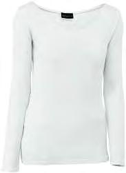 Double Långärmad topp för damer oh tröja för herrar i figurnära passform oh rund hals. Säljs i 2-pak.  Färg: 9-vit, 0-svart Dam strl.