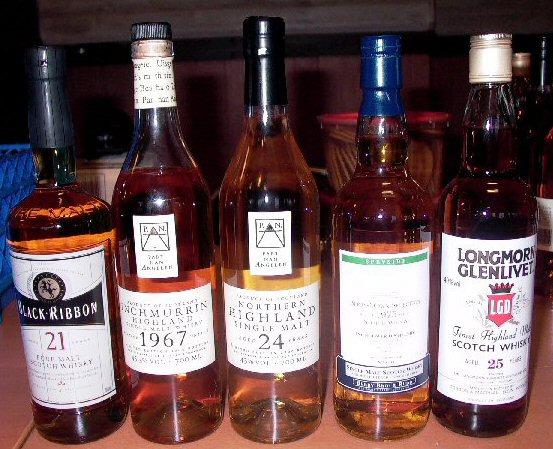 Whiskyn som användes under provningen Dailuanie 1975 Buteljerad inom serien Berrys Own Selection. Detta är en whisky som även den ingår i flera blended, bland annat i Johnnie Walker.