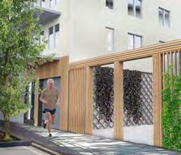 Gestaltningsidéer Vid entréerna till gården