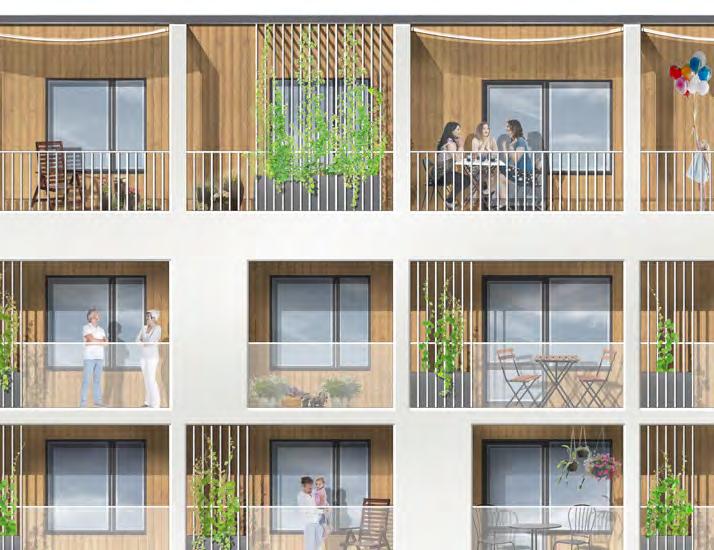 Bebyggelse mot torget och boulevardböjen: stadsfronten KVARTERSGATA 4B TO RG N 45 47 GATA 8/ STADSPARKEN Grundprinciperna för kvartersutformning: stadsfronter,