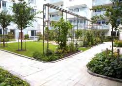 Utformning av gård och förgårdsmark ÅWL ARKITEKTER - LUSTEN OCH VÄLGÅNGEN MARION BRENNER BERLIN SPANDAU - ESPACE LIBRE FONTYS UNIVERSITY Klätterväxter kan användas för att ge höjd och volym samt
