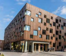 ger. HCP-platser till skolan finns i gågatan. Korttidsparkering ska ske på gata 4, och ska delas med kortidsparkering för vårdboendet.