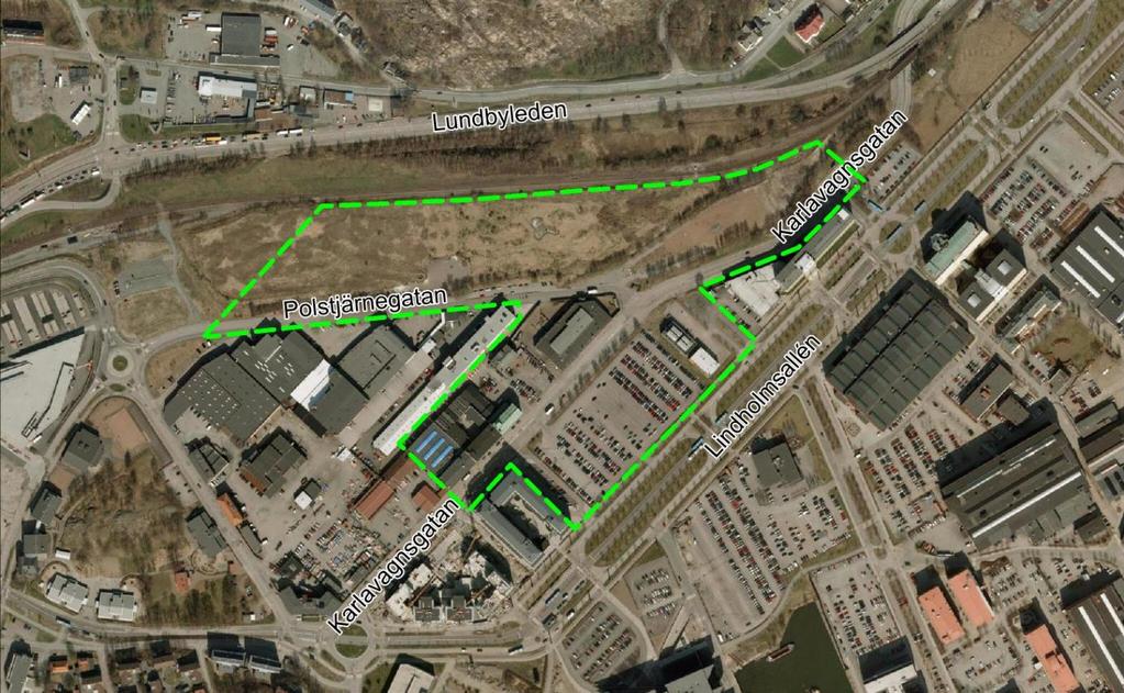 Beskrivning av förslaget Planområdet ligger på Lindholmen som är ett delområde i Älvstadsprojektet.