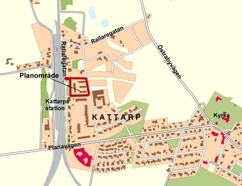 Granskningshandling Upprättad 7 september 2016 Detaljplan för fastigheten KATTARP 13:67, KATTARP Helsingborgs stad Planområdets läge Planbeskrivning Upprättad 7 september 2016 ENKELT FÖRFARANDE