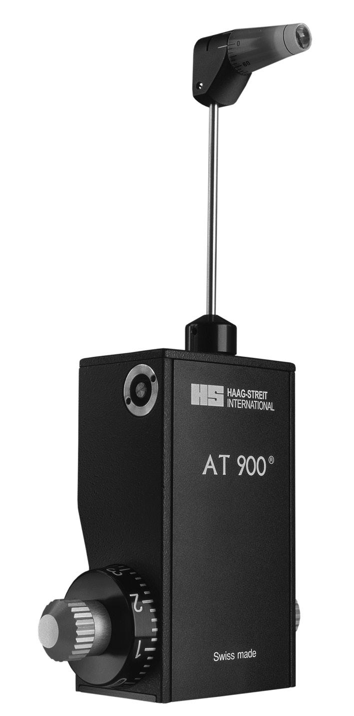 SVENSKA NEDERLANDS PORTUGUÊS ESPAÑOL ITALIANO FRANÇAIS DEUTSCH ENGLISH BRUKSANVISNING Applanationstonometer AT 900 / AT 870 24.