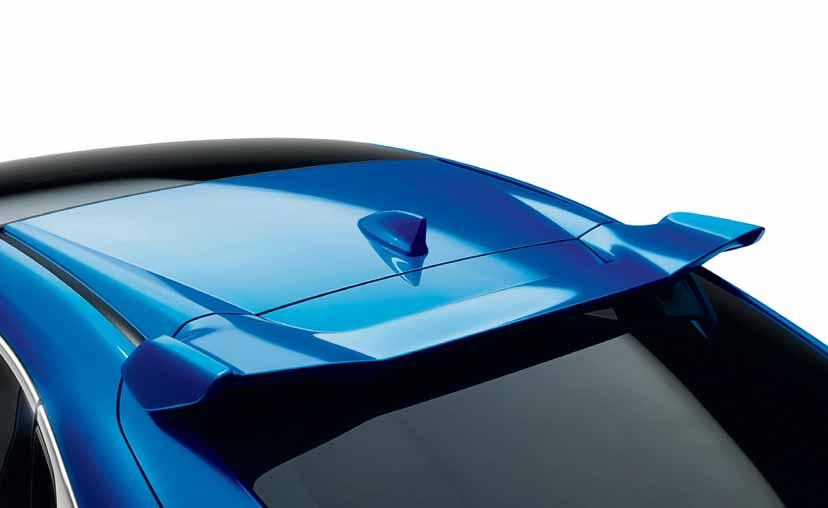 SPORT- OCH DESIGNALTERNATIV SPOILER TILL BAKLUCKA Addera extra