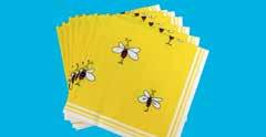 ... 15:50 402-02 Plastkasse med blommor och bin 34x27,5 cm. 50 st.