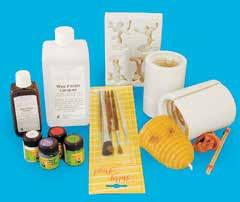 Ljustillverkning 46 Ljustillverkning tel 0506-102 73, info@biredskapsfabriken.se LJUSTILLVERKNING Stor avdelning med artiklar för ljustillverkning www.
