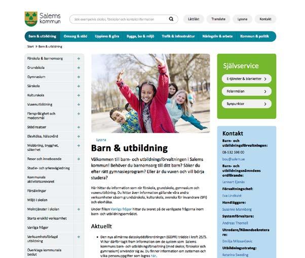 Ansök om skolplats till ditt barn via webben Från och med den 7 januari kan du ansöka om plats på en grundskola. Du gör valet på webben så här: 1. Gå till www.salem.se 2.