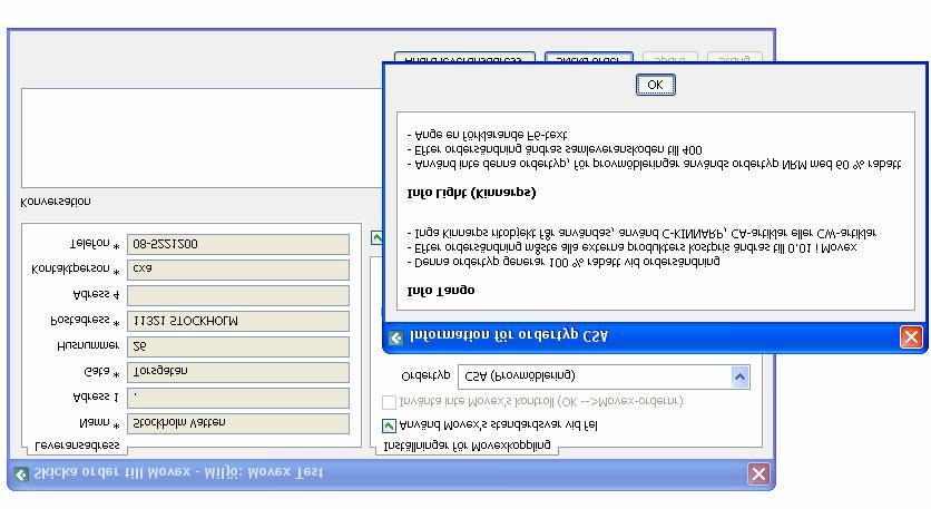 Ordertyp CSA Nu kan man använda sej av ordertypen CSA (provmöblering) vid ordersändning. Detta innebär att säljaren kan skapa en offert som skall gå som provmöblering till kund.
