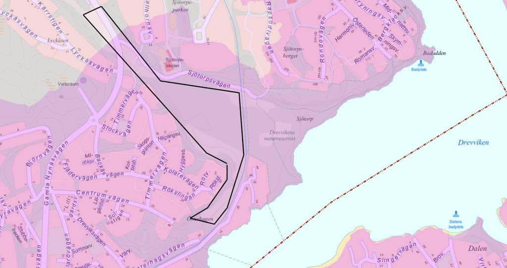 15 (33) Drevviken har även problem med övergödning på grund av belastning av näringsämnen, syrefattiga förhållanden, miljögifter, förändrade habitat genom fysisk påverkan, och