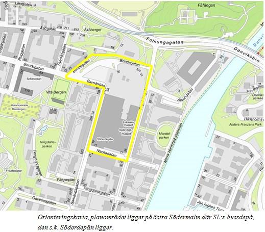 Planens syfte är att omvandla ett äldre industrikvarter (bussdepå), till i stadsväven integrerade stadskvarter med bostäder och service.