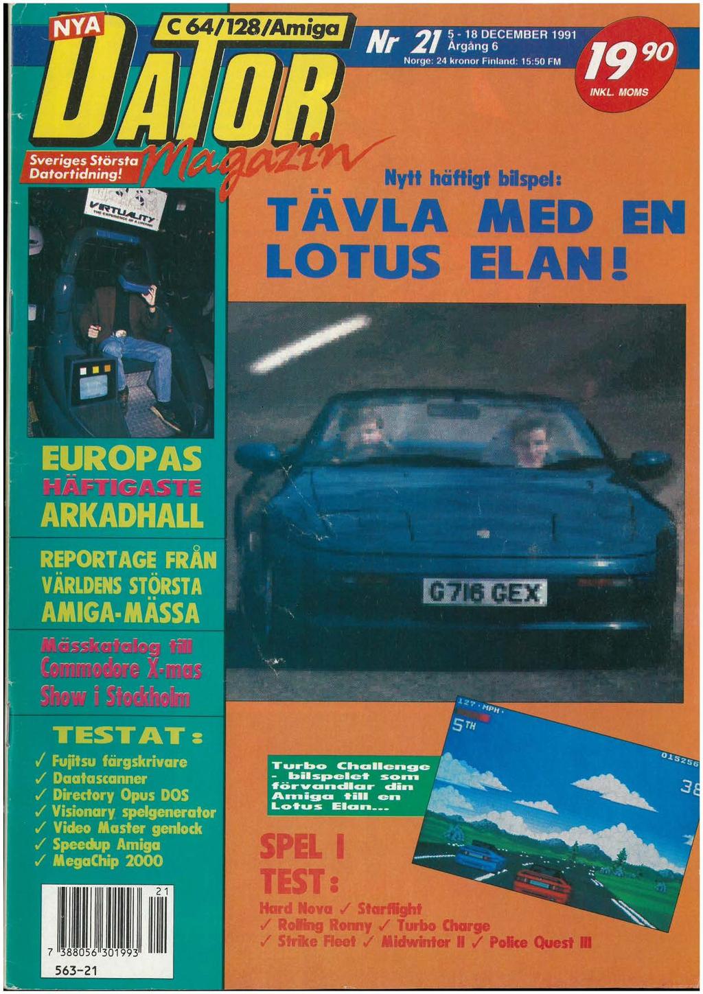 TAVLA MED EN LOTUS ELAN!