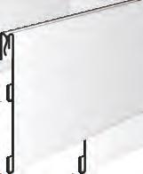 pet 0,4 / clear pet 0,4 längder upp till: / length up to: 700 954AL Profil- / RO-KN LC PROFILE höjd efter begäran/ label height on request transparent PVC 0,5 / clear