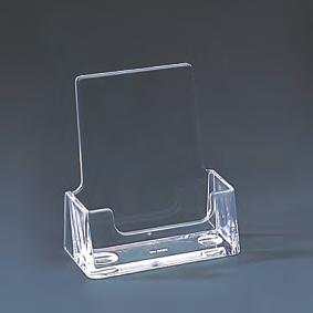 A5 med hål för upphängning / A4 & A5 with holes for hanging RO137-MT Broschyrhållare - Stående C160 A5 Stående broschyrhållare BROCHURE HOLDER - FREESTANDING BROCHURE HOLDER - FREESTANDING