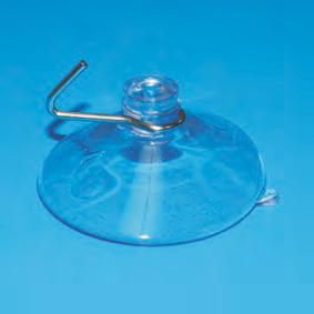 SUCTION CUP SUCTION CUP WITH HOOK 22 diameter: 36 knoppens diameter / head diameter: 10 halsens
