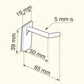 10 / 15 / 20 / 25 cm finns även svart & transparent / also available black