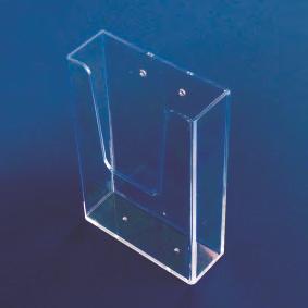 Broschyrställ Brochure holders RO138 Broschyrhållare Perfecto - Vägg W110 A65 Broschyrhållare - Vägg BROCHURE HOLDER PERFECTO WALL BROCHURE HOLDER -