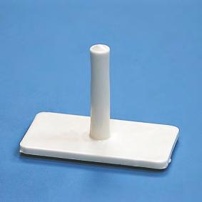 / white plastic passar dekorör: / fits tubes: 2024 & 2020 2 självhäftande punkter / 2 adhesive