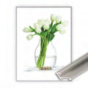 Ramar & utomhusställ Frames & stands 2313 Snäppram - 14 2318 Aluminiumram SNAP FRAME PROFILE 14 MM ALUMINIUM FRAME