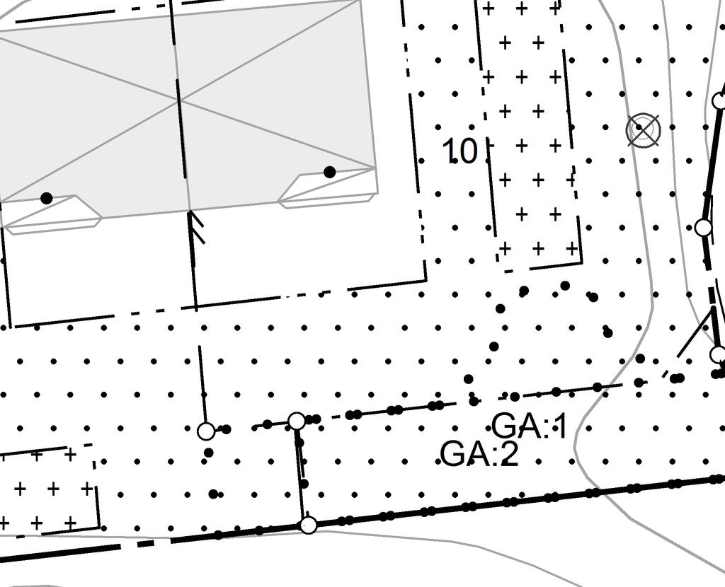 17 Kvarters-/traktgräns Fastighetsgräns Kabeskåp Brunn SPISKROKEN V25026 B vior a 2 23.