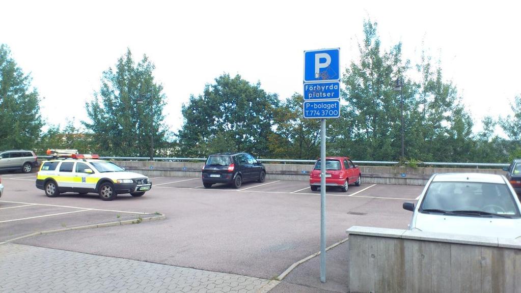 PARKERING VID NEUBERGHSKA ÅLDERDOMSHEMMET SAMT FÖRSKOLA, TAS EJ MED I UNDERSÖKNINGEN.